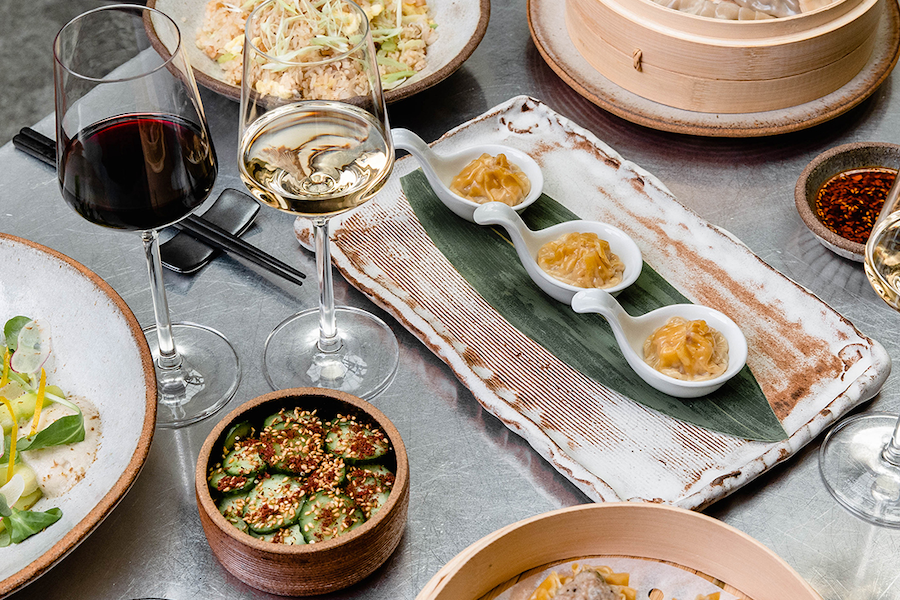 The Dim Sum Experience at The Prisoner Wine Company Tasting Room. 