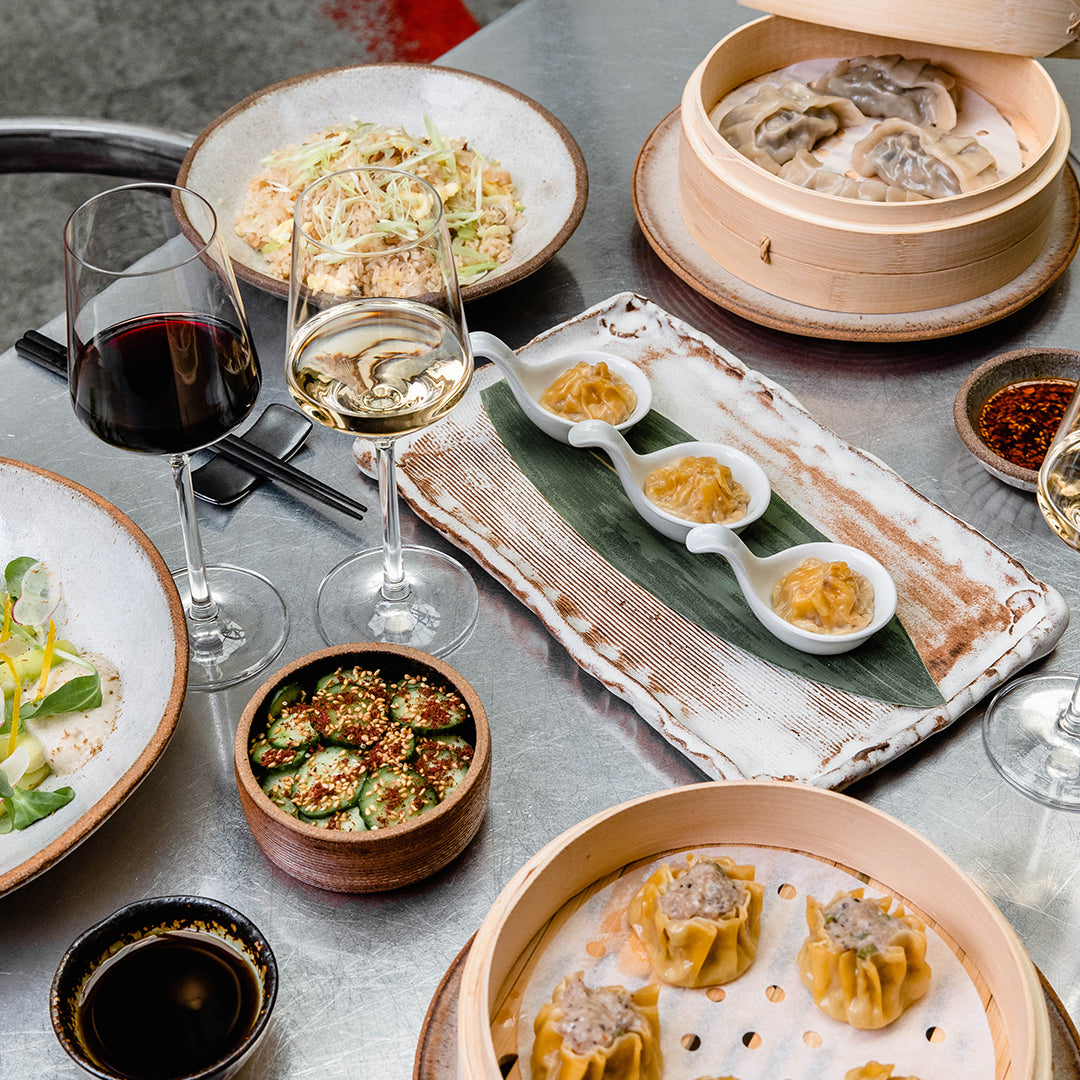 The Dim Sum Experience at The Prisoner Wine Company Tasting Room. 