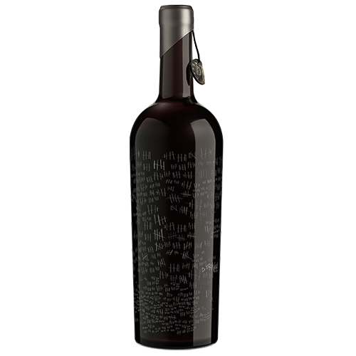 2021 Derange Red blend bottle of red wine by the prisoner