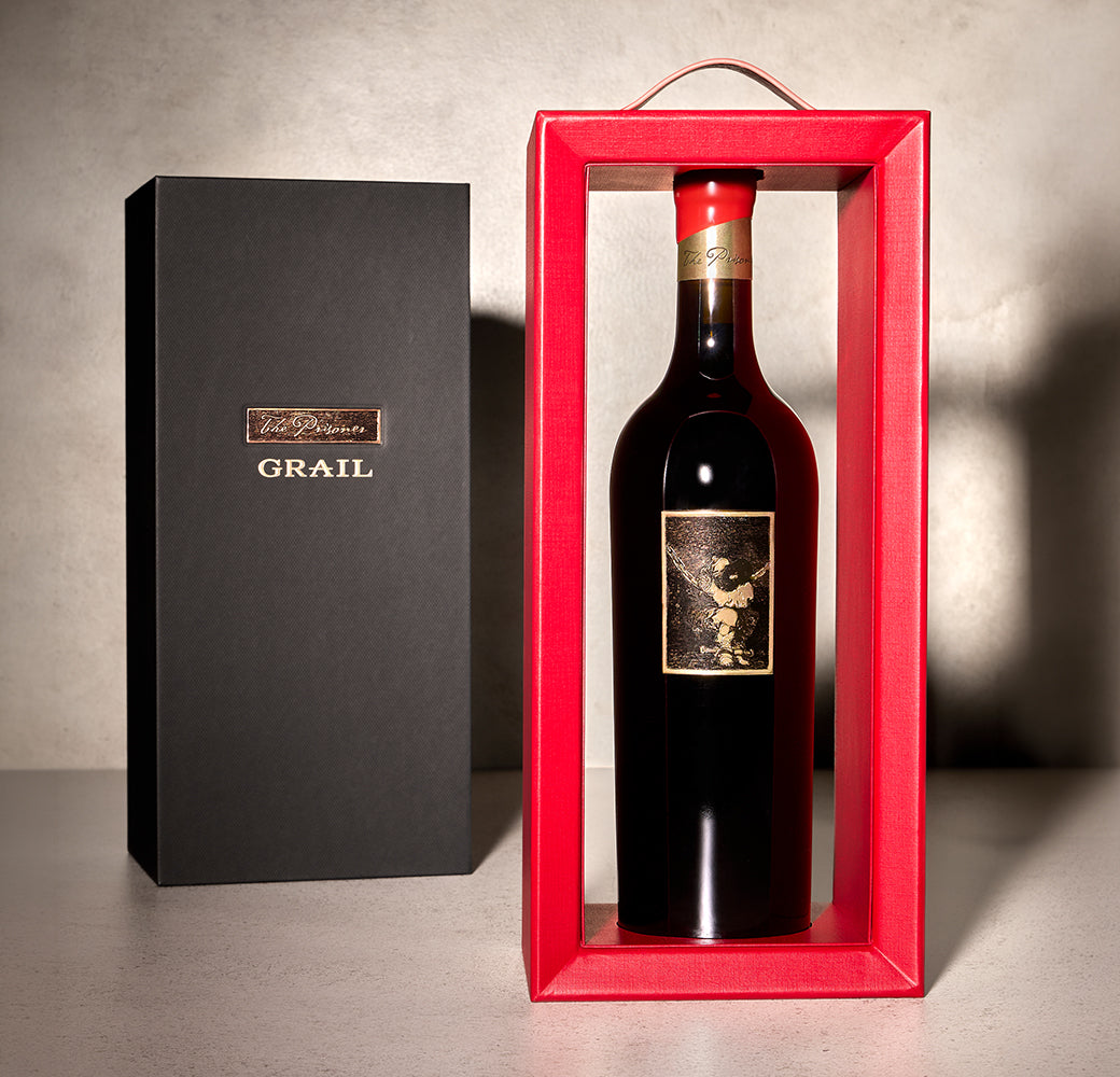 Bottle of Grail in packaging