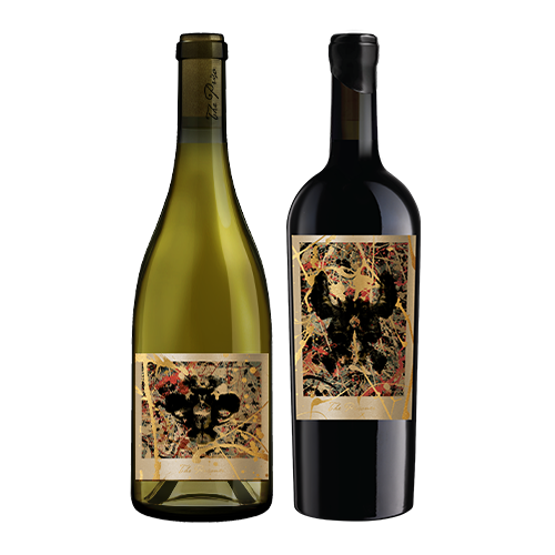 the prisoner winemaker series two bottle bundle with syrah and sweet white wine