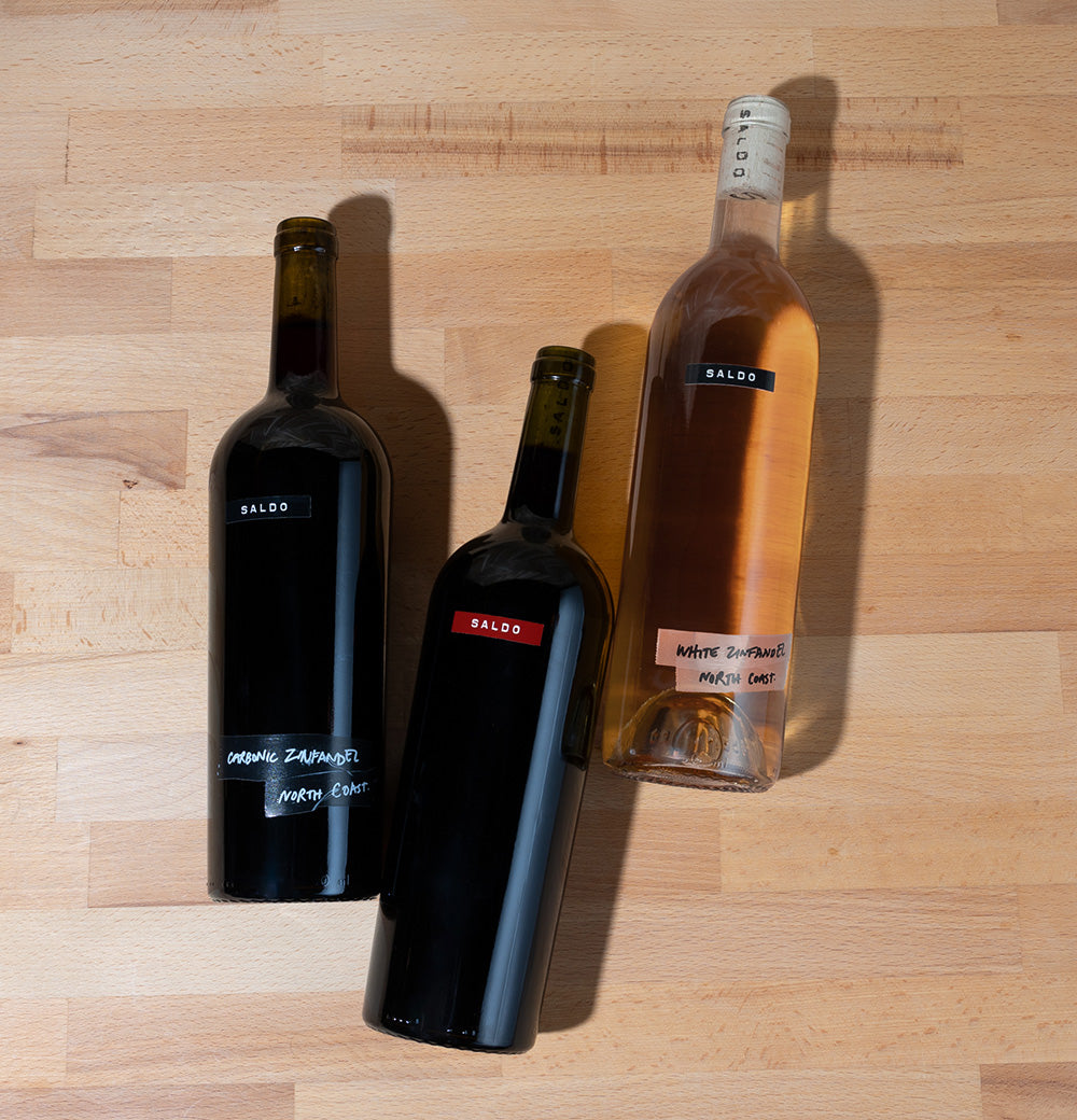 SALDO ZINFANDEL THREE WAYS