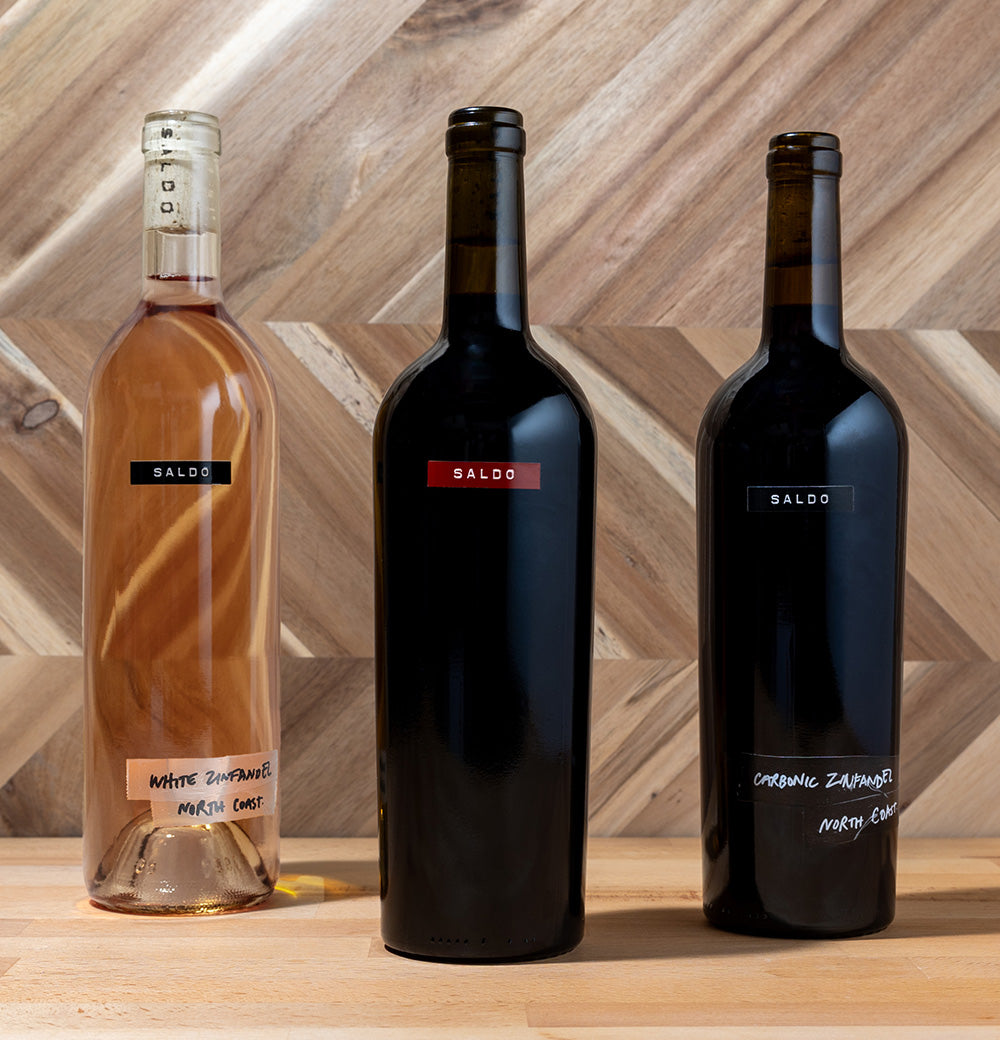 SALDO ZINFANDEL THREE WAYS