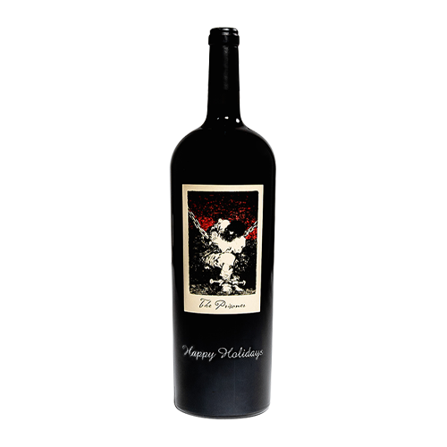 ETCHED HAPPY HOLIDAYS 2019 THE PRISONER RED BLEND 1.5L