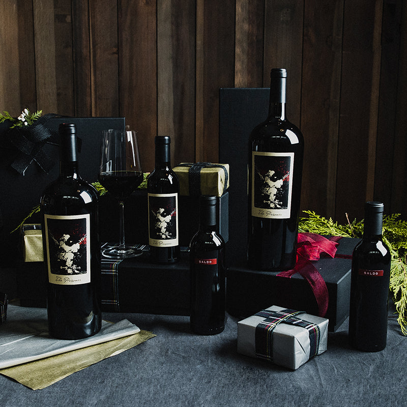Picture of half bottles and magnums from The Prisoner Wine Company