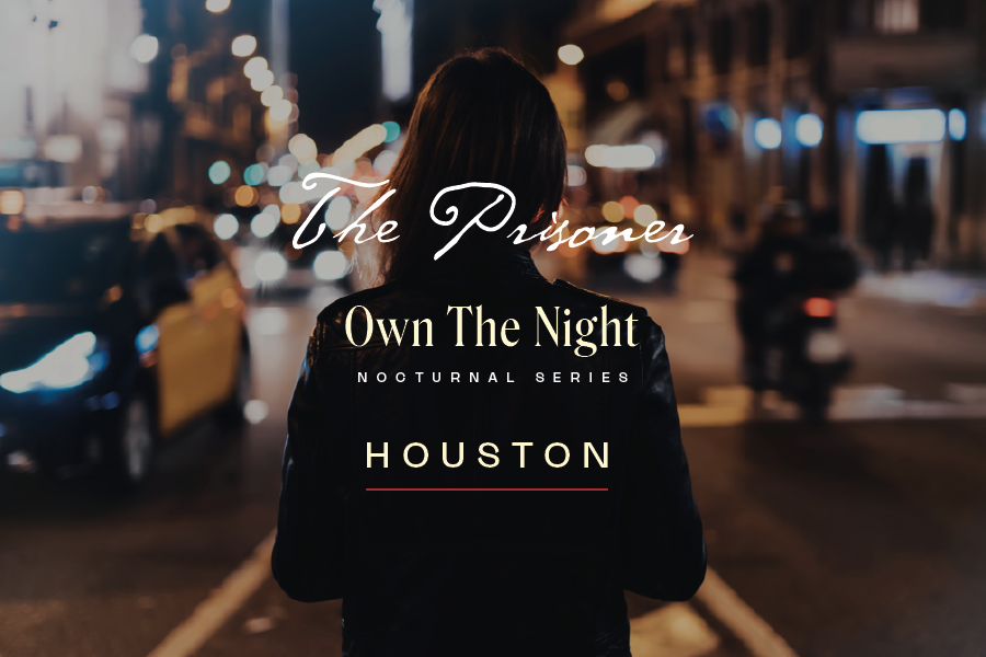 The Prisoner Nocturnal Series Houston with woman in city street